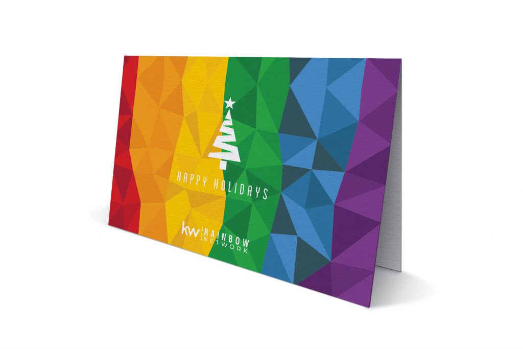 KW Rainbow Network Holiday Greeting Card