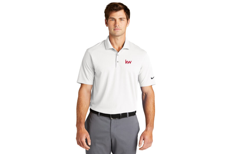 Nike Mens Short Sleeve Polo with KW Logo - Image 3