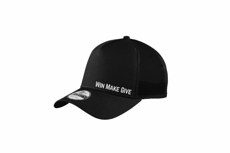 Win Make Give | New Era® - Snapback Contrast Front Mesh Cap