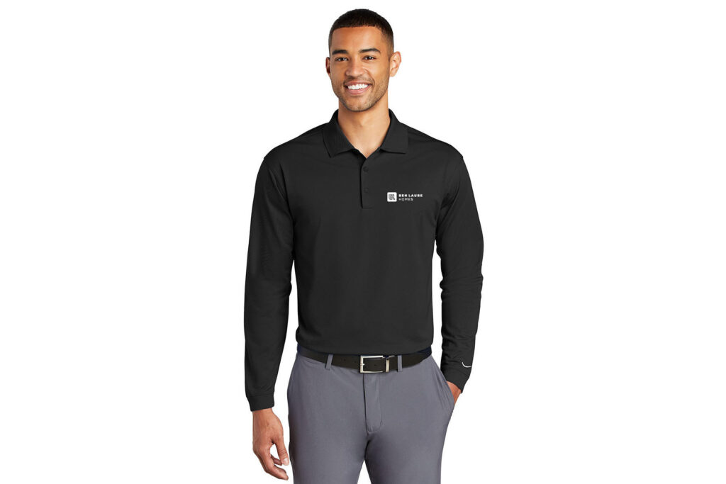 Ben Laube Homes Nike Mens Long Sleeve Polo