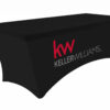 Keller Williams 6 ft. Stretch Table Throw 3-sided with Custom Print