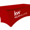 Keller Williams 6 ft. Stretch Table Throw 3-sided with Custom Print - Image 3
