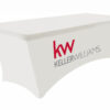 Keller Williams 6 ft. Stretch Table Throw 3-sided with Custom Print - Image 2