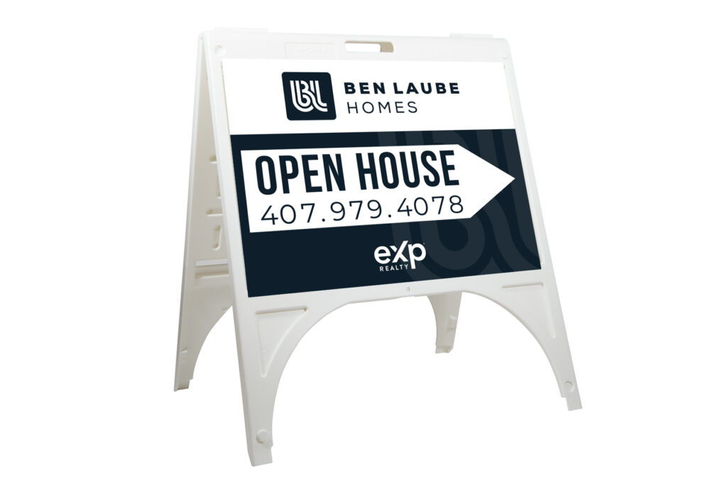 Ben Laube Homes | Quik Sign® 24 x 18 A Frame Sign