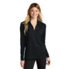Keller Williams | Nike Ladies Dri-FIT Micro Pique 2.0 Long Sleeve Polo Embroidered - Image 4