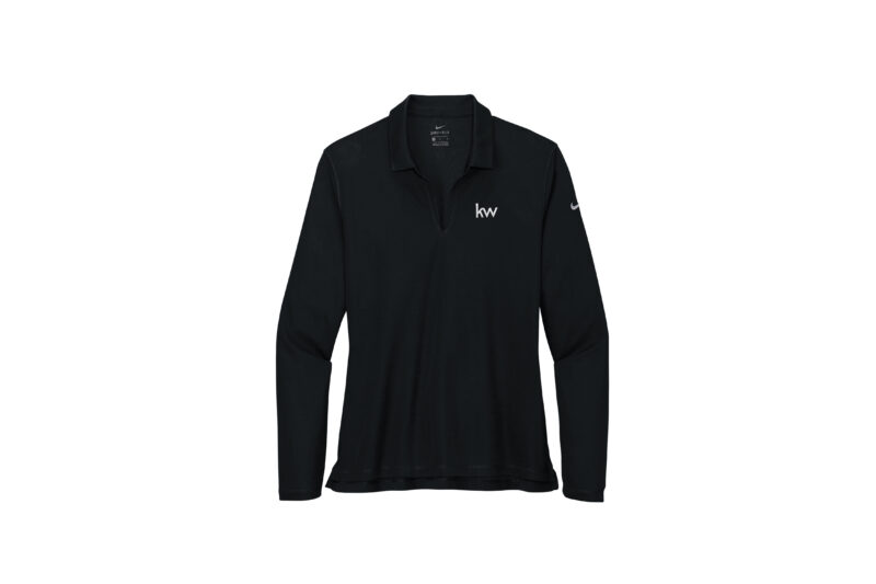 Keller Williams | Nike Ladies Dri-FIT Micro Pique 2.0 Long Sleeve Polo Embroidered - Image 17