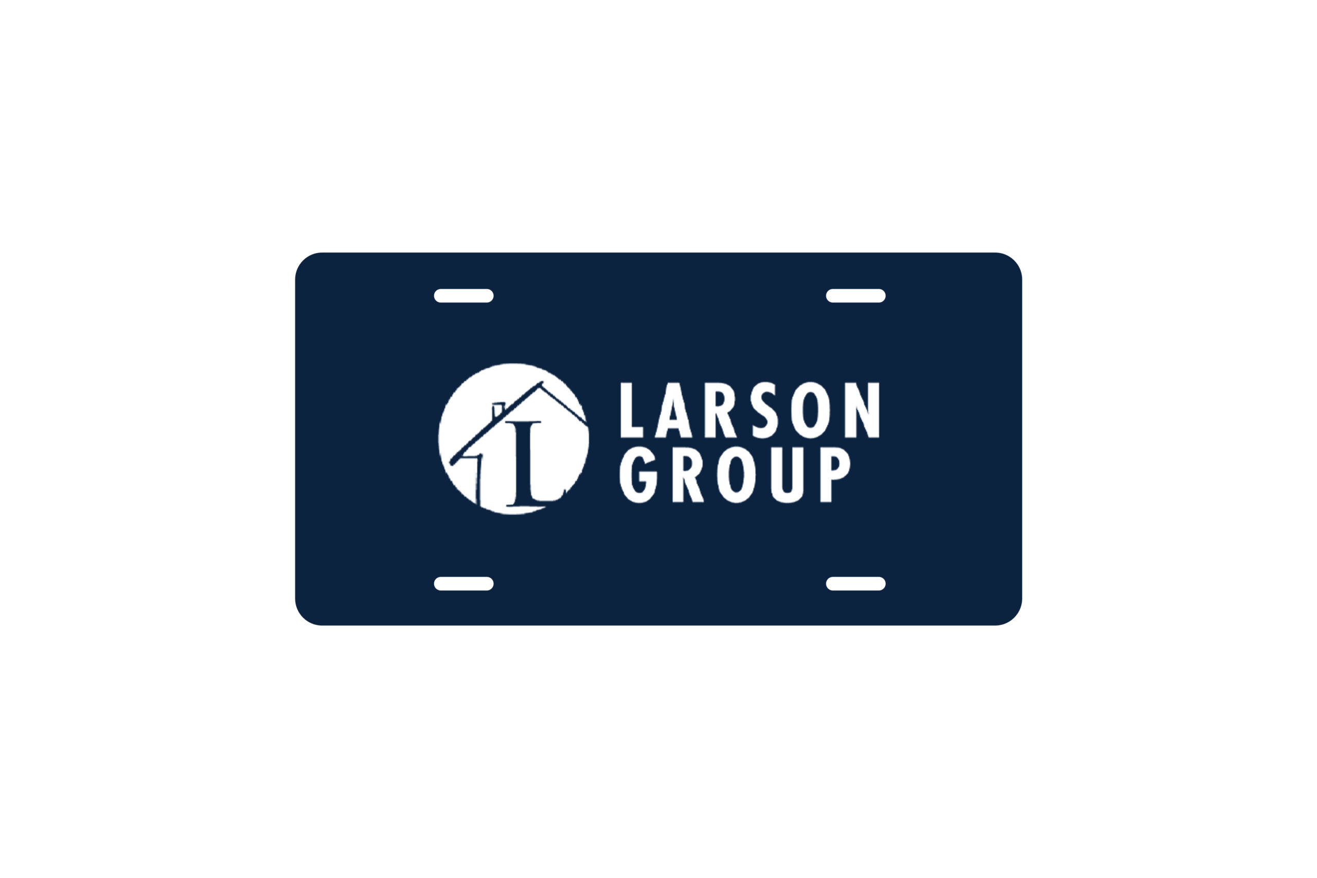 Larson Group License Plate