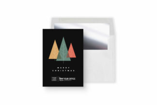 Holiday Greeting Cards - Merry Christmas (Christmas Trees)