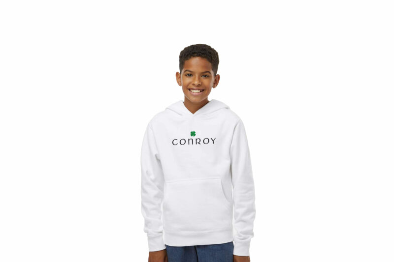 Conroy Apparel | Youth Midweight Hooded Sweatshirt - Image 3