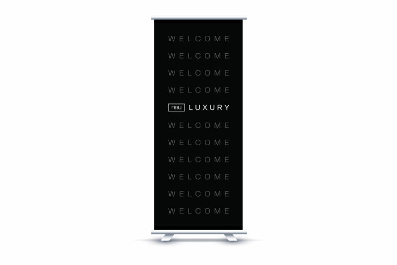 Real Luxury | Roll Up Retractable Super Flat Vinyl