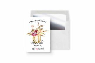Thanksgiving Greeting Cards - Thanks a Bunch!