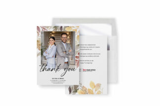 Thanksgiving Postcards  - Thank You Card with Photo