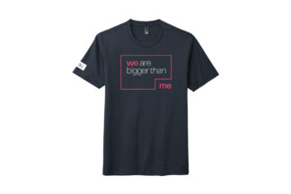 Real | We Are Bigger Than Me District Perfect Tri tee