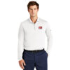 Nike Mens Long Sleeve Polo with KW Commercial Logo - Image 4