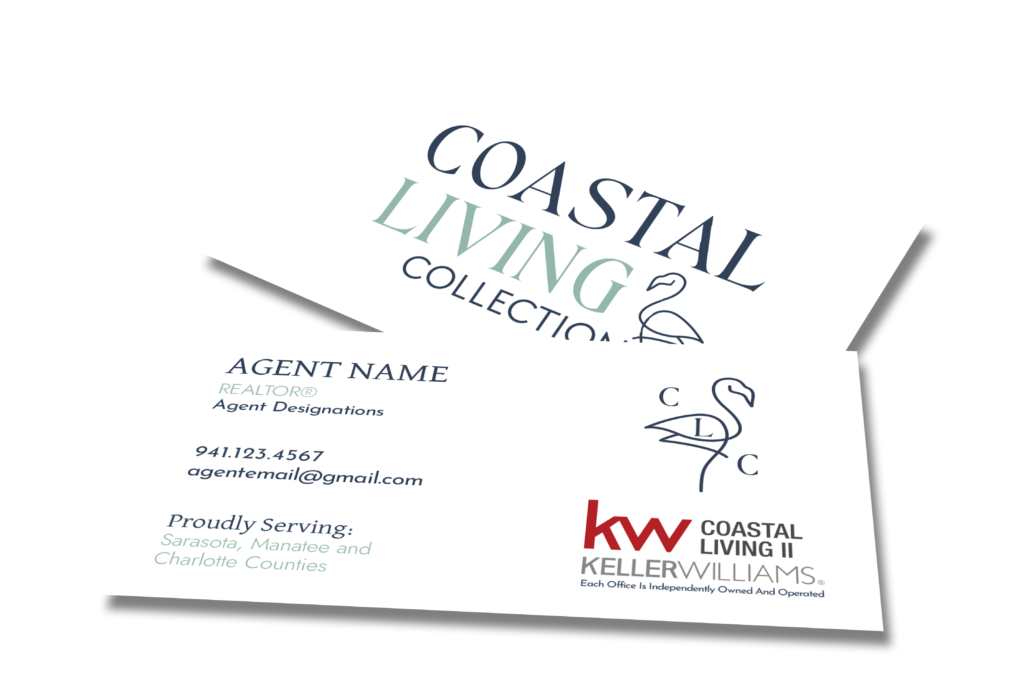 KW Coastal Living II Custom Business Card
