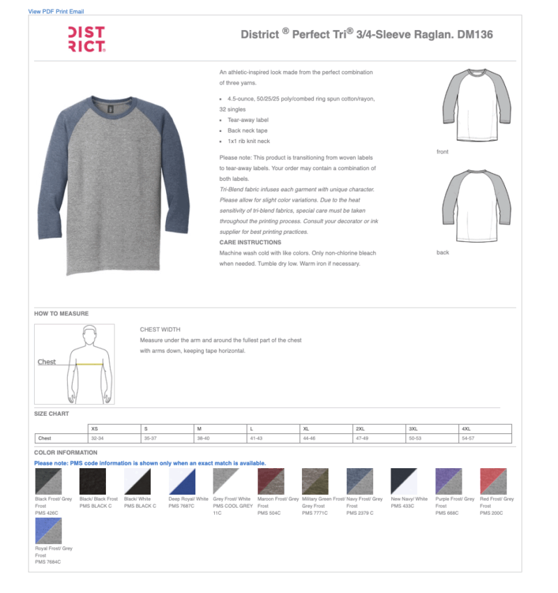 PLACE + Envoy Baseball Tee - Image 3