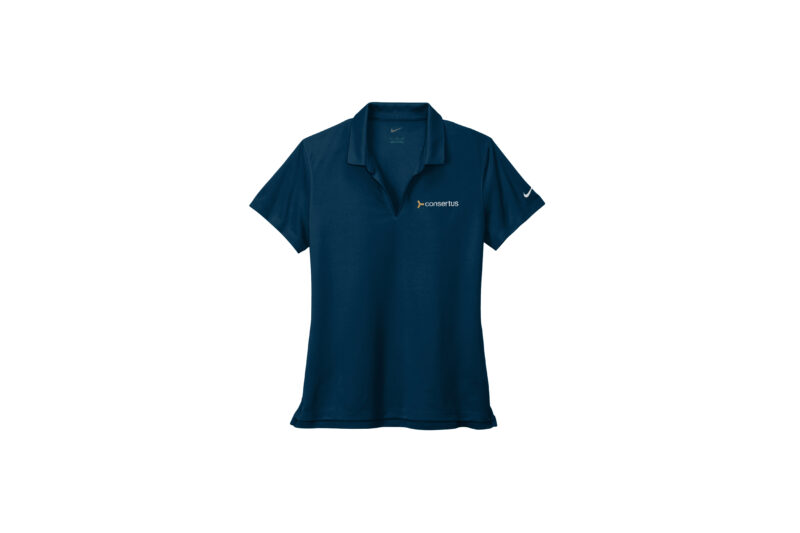 Consertus | Nike Women's Dri-FIT Micro Pique Polo - Image 2