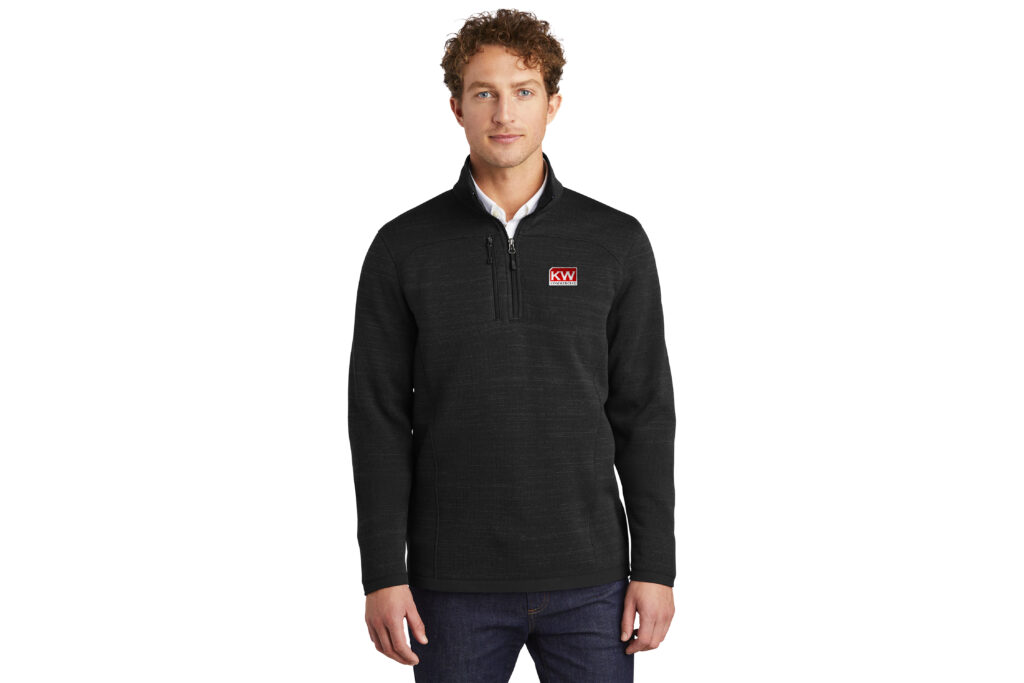 KW Commercial | Eddie Bauer® Mens Sweater Fleece Full-Zip