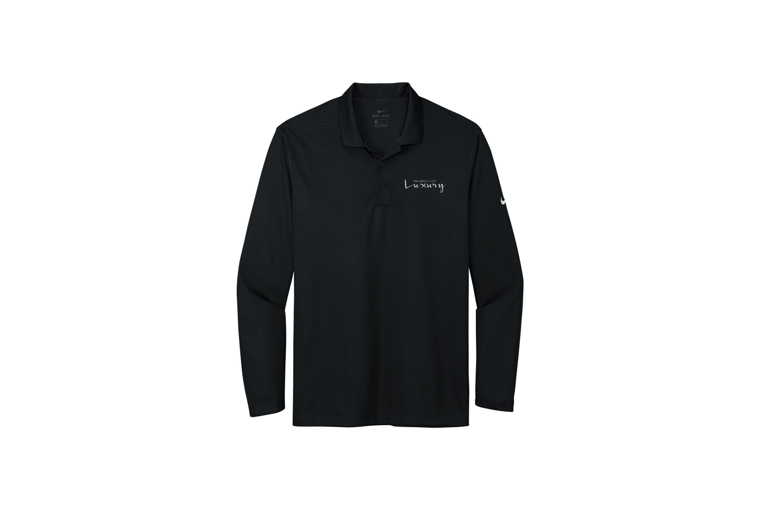 KW Luxury | Nike Mens Long Sleeve Polo - Image 2
