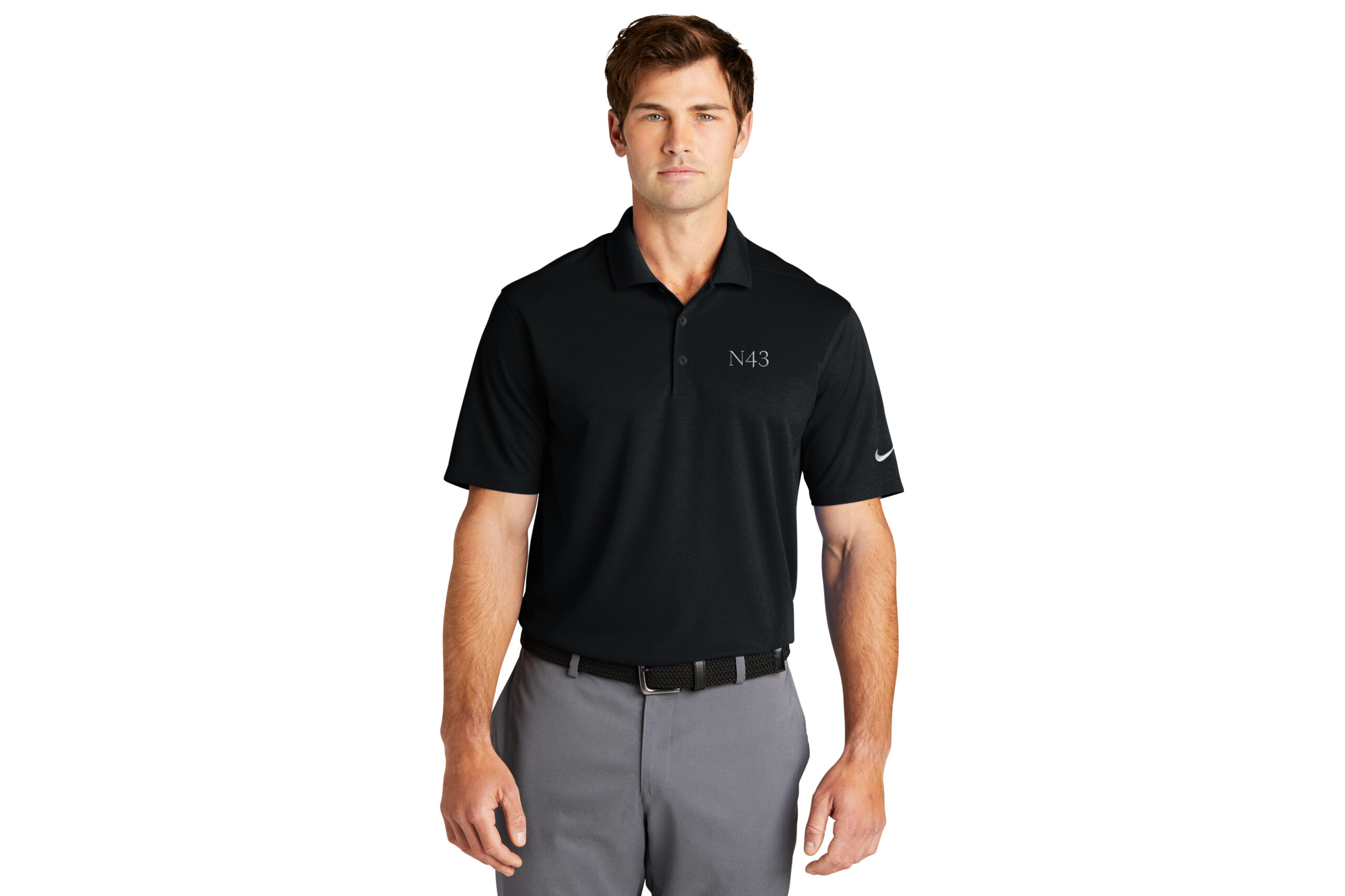 N43 | Nike Mens Short Sleeve Polo - Image 3